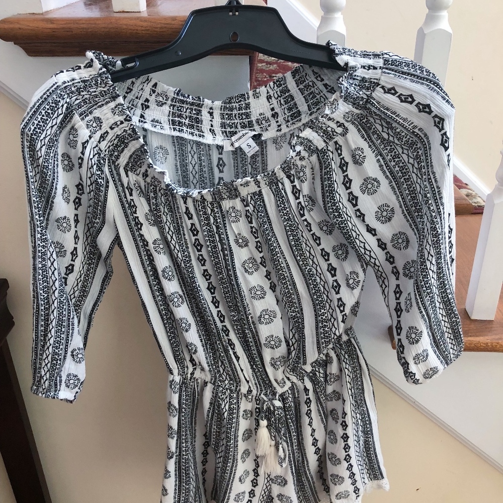 Abercrombie Off the Shoulder Romper